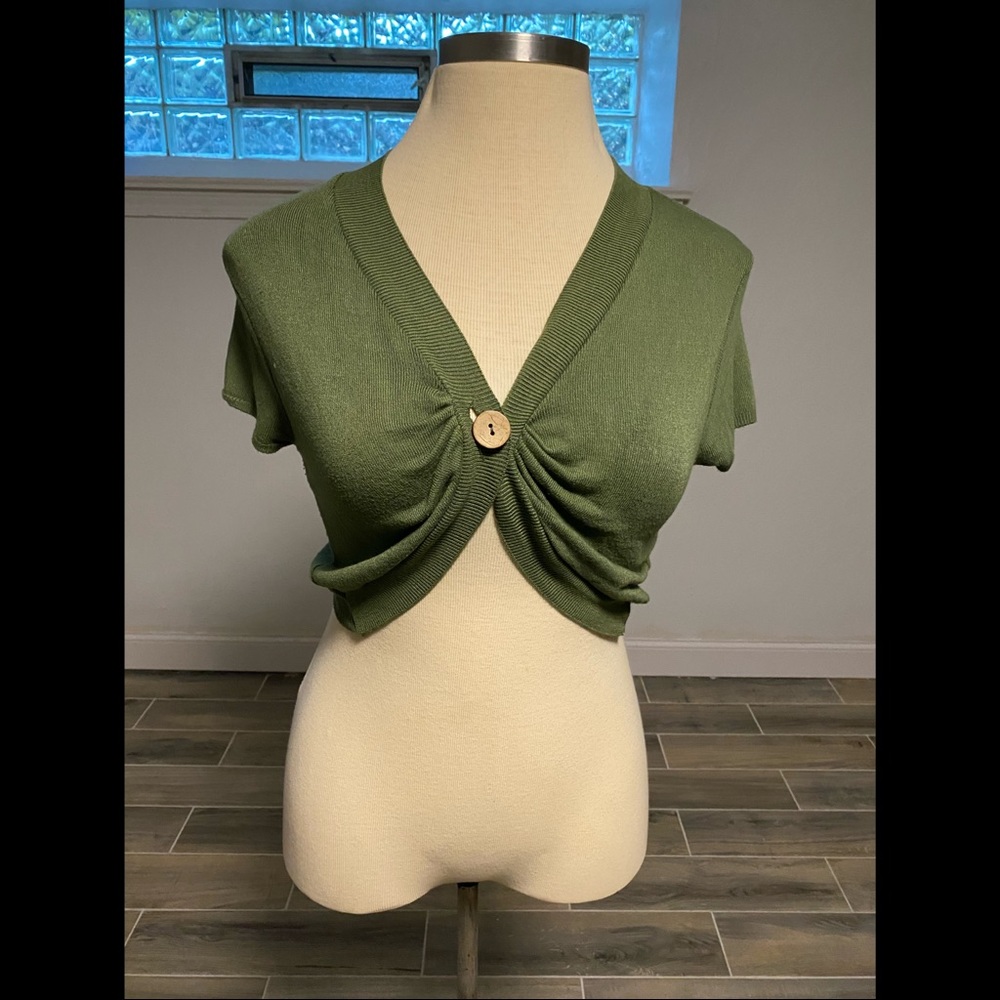 Crop cardigan